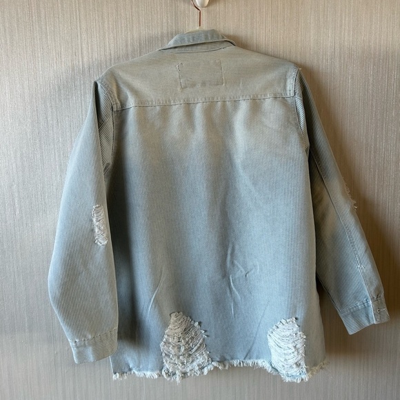 Denim Blvd Shacket Oversized - Picture 3 of 8